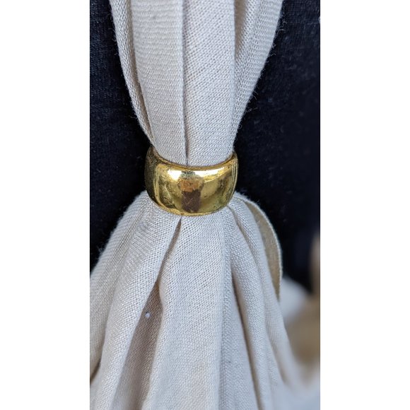 💜✨Cream & Gold Goddess Wrap/Vest - Back View - Picture 3 of 6